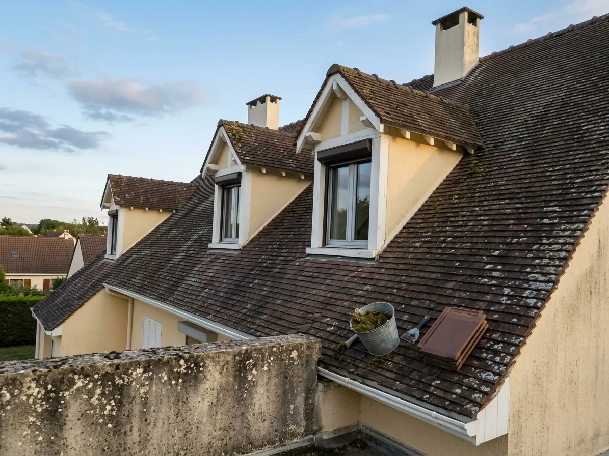 Démoussage de toiture à Pontault-Combault Démoussage de toiture à Pontault-Combault