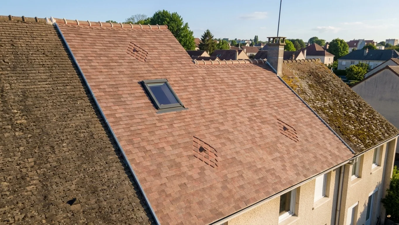 Réfection complète de toiture à Pontault-Combault Réfection complète de toiture à Pontault-Combault